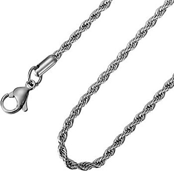 Halskedjor i Rostfritt stål - Twisted. 2,5mm