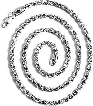 Halskedjor i Rostfritt stål - Twisted. 2,5mm
