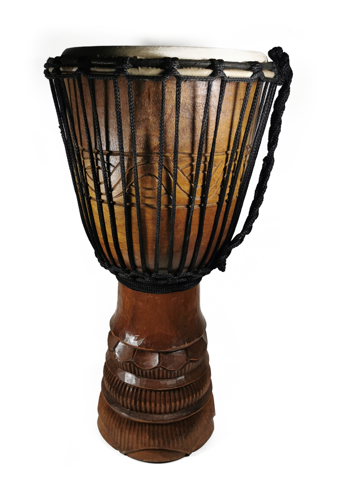 Djembetrumma - Deep carved - 50cm - 3