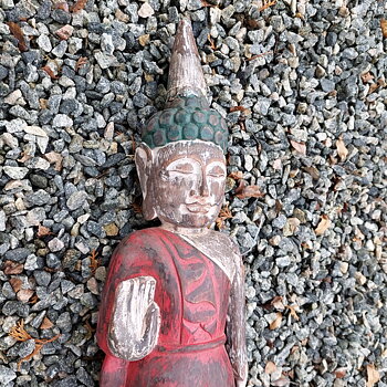 Balinese Mudra Buddha på Stativ