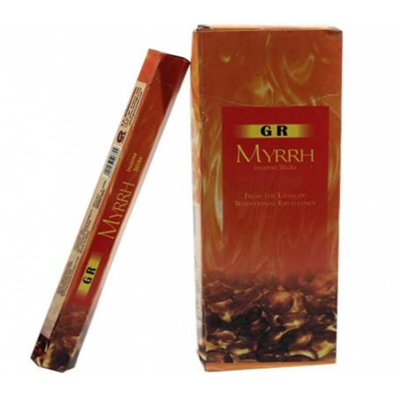 Rökelse Myrrh/Myrra .   GR- 20 pinnar