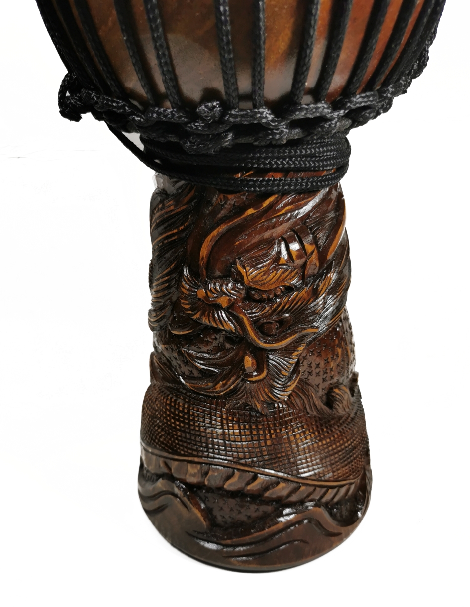 Djembetrumma - Deep carved - 60cm - 4