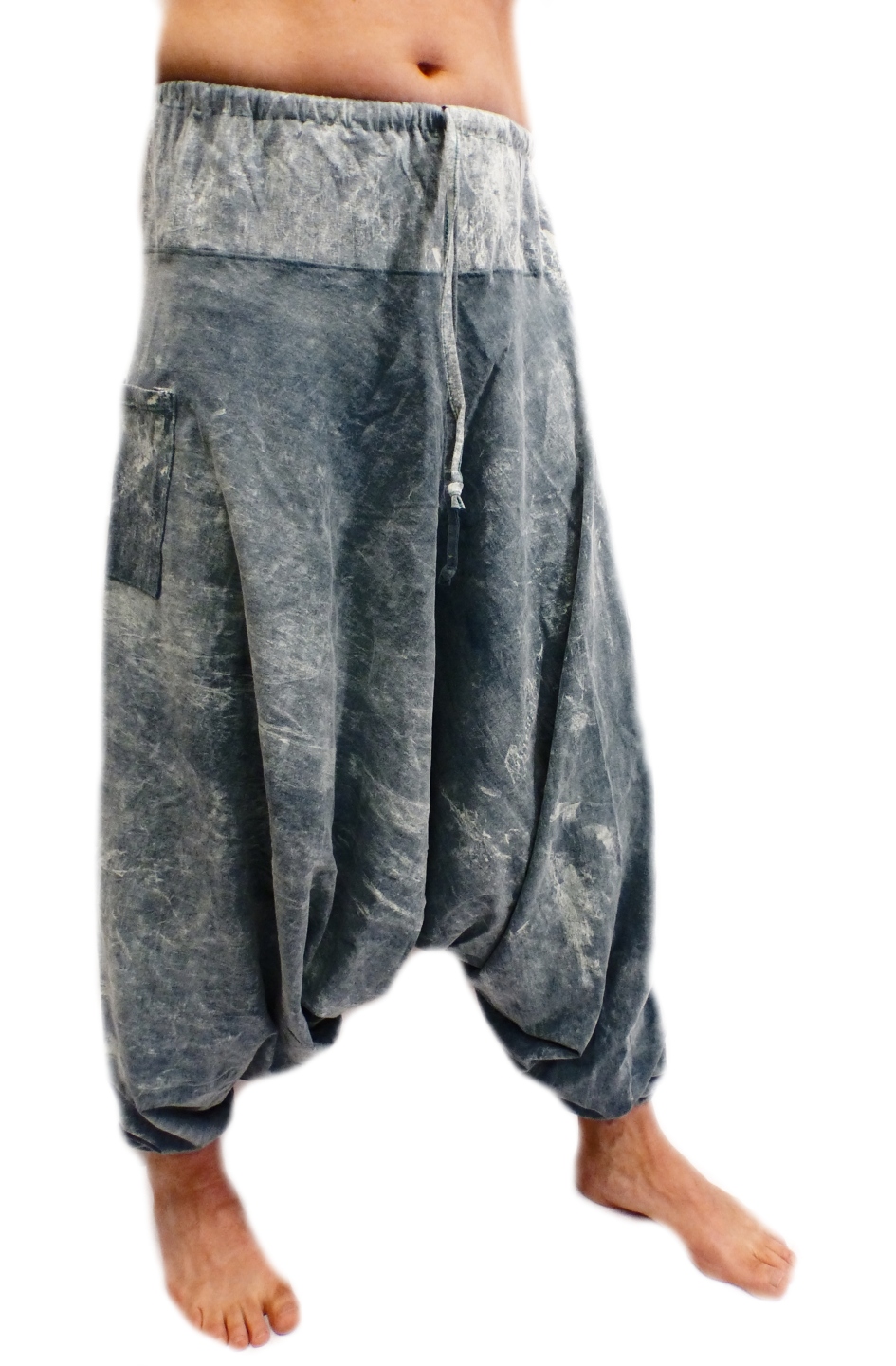 Haremsbyxor -  Mjukis - Marmor batik