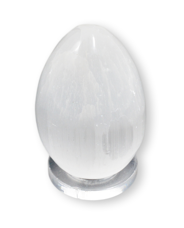 Selenit Ägg - ca 6cm