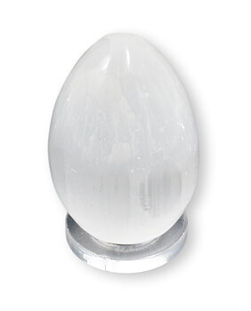 Selenit Ägg - ca 6cm