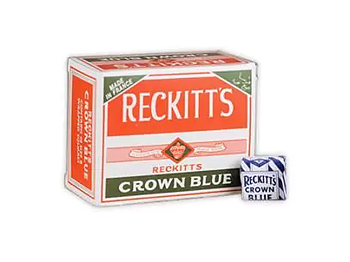 Reckitts Crown Blue Tablets, 1 styck för ritual användning