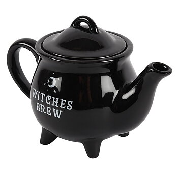 Witches Brew Svart keramisk tekanna