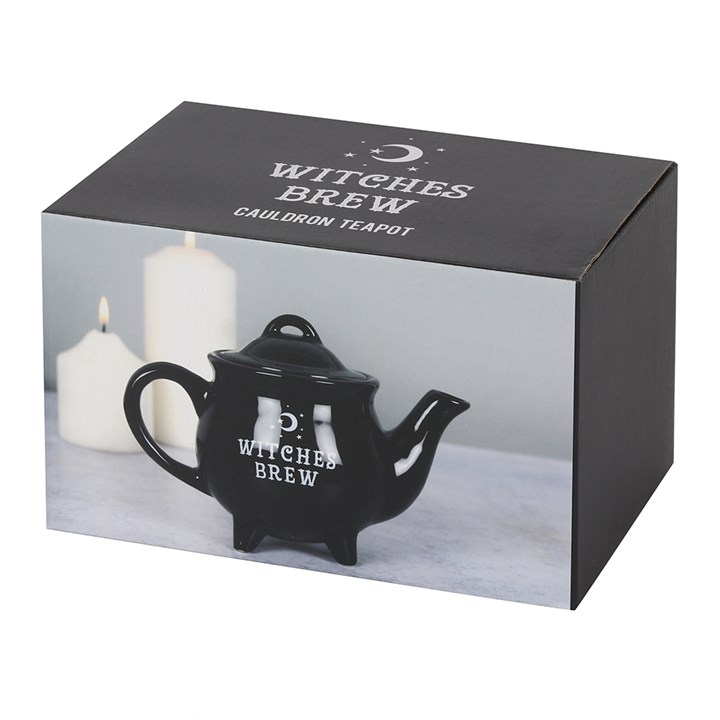 Witches Brew Svart keramisk tekanna - 2
