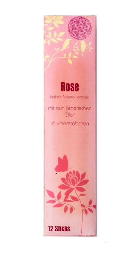 Madalbal Holistic Rökelse  - Flower of Life Series  - Rose
