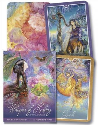 WHISPERS OF HEALING ORACLE CARDS -  Angela Hartfield Illustrated by Josephine Wall - 2