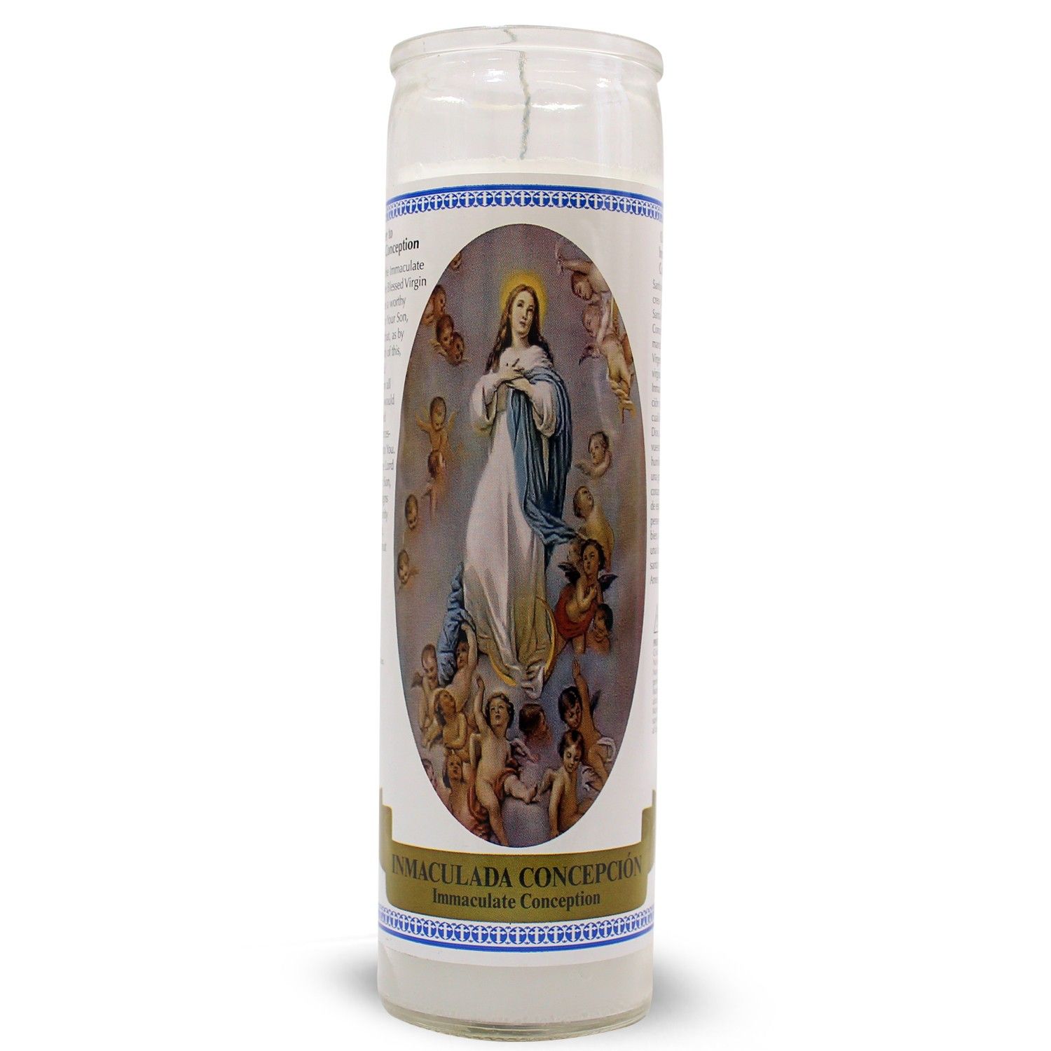 Immaculate Conception Ljus - 20cm