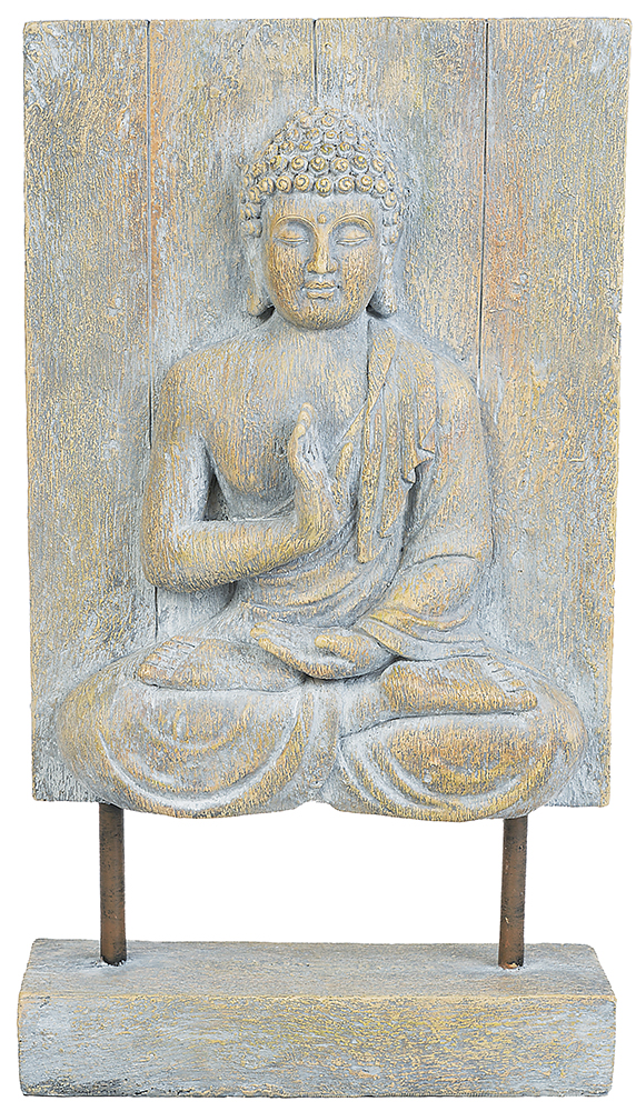 mediterande Buddha på stativ