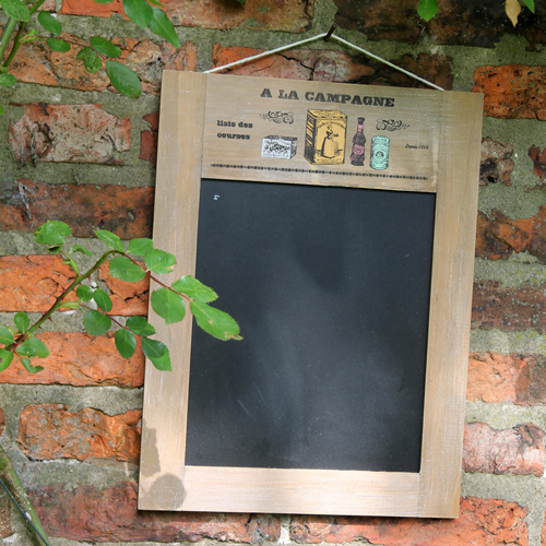 Blackboard "A la campagne" - Eco Friendly / Fairtrade