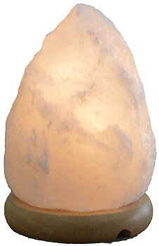 saltkristall lampa