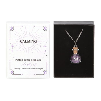 Potion Halsband med Ametist - Avslappning 