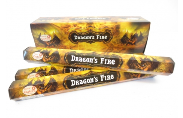 Tulasi Dragons Fire Rökelse - Drak Eld