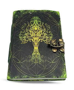 Dagbok /Journal   -  Grön Tree of life