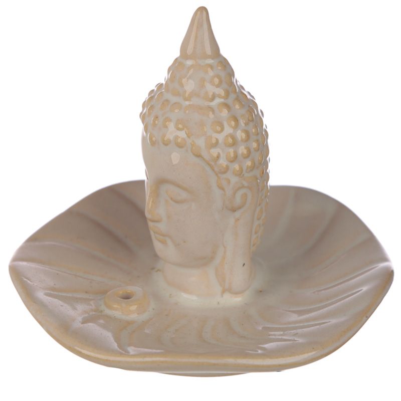 Thai Buddha Rökelsebrännare i Keramik