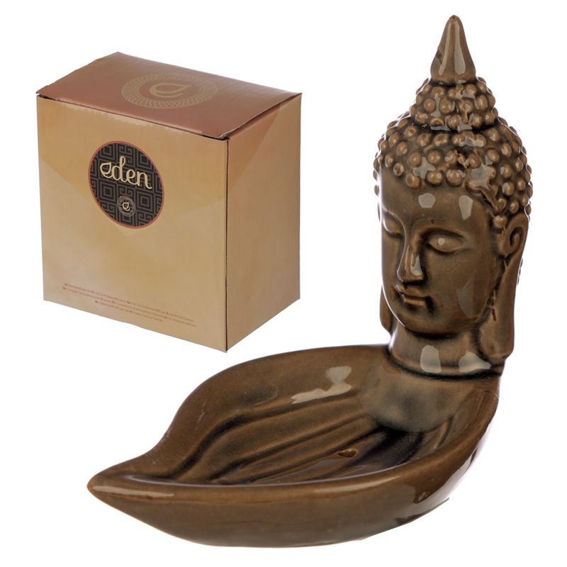 Thai Buddha Löv Rökelsebrännare i Keramik - 2