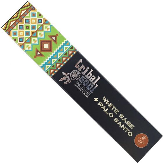 Tribal Soul - White Sage / Palo Santo Rökelse Stickor