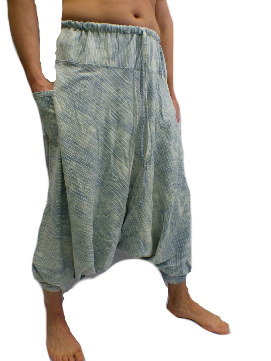 Haremsbyxor -  Mjukis -Stripes Batik