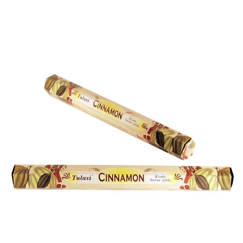 Tulasi Cinnamon Rökelse - Hexagon paket