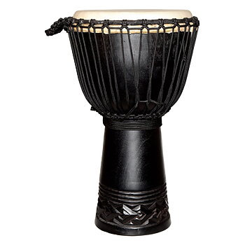 Djembetrumma - Carved - 70cm - Djembe - afrikansk trumma