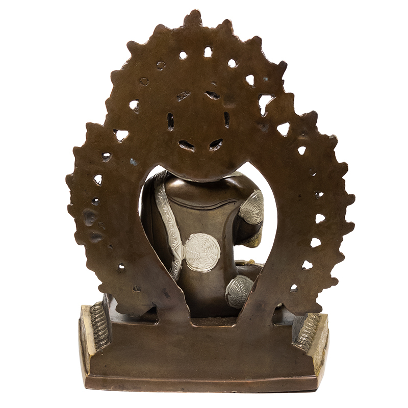 Buddha Shakyamuni med Auran ,  2 färg - 4