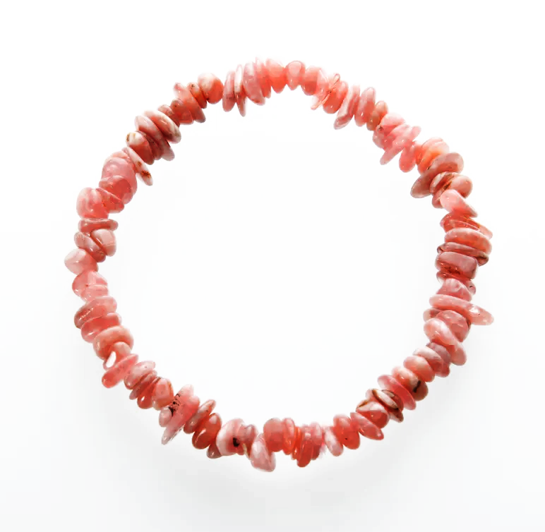 Rodokrosit Chip Armband