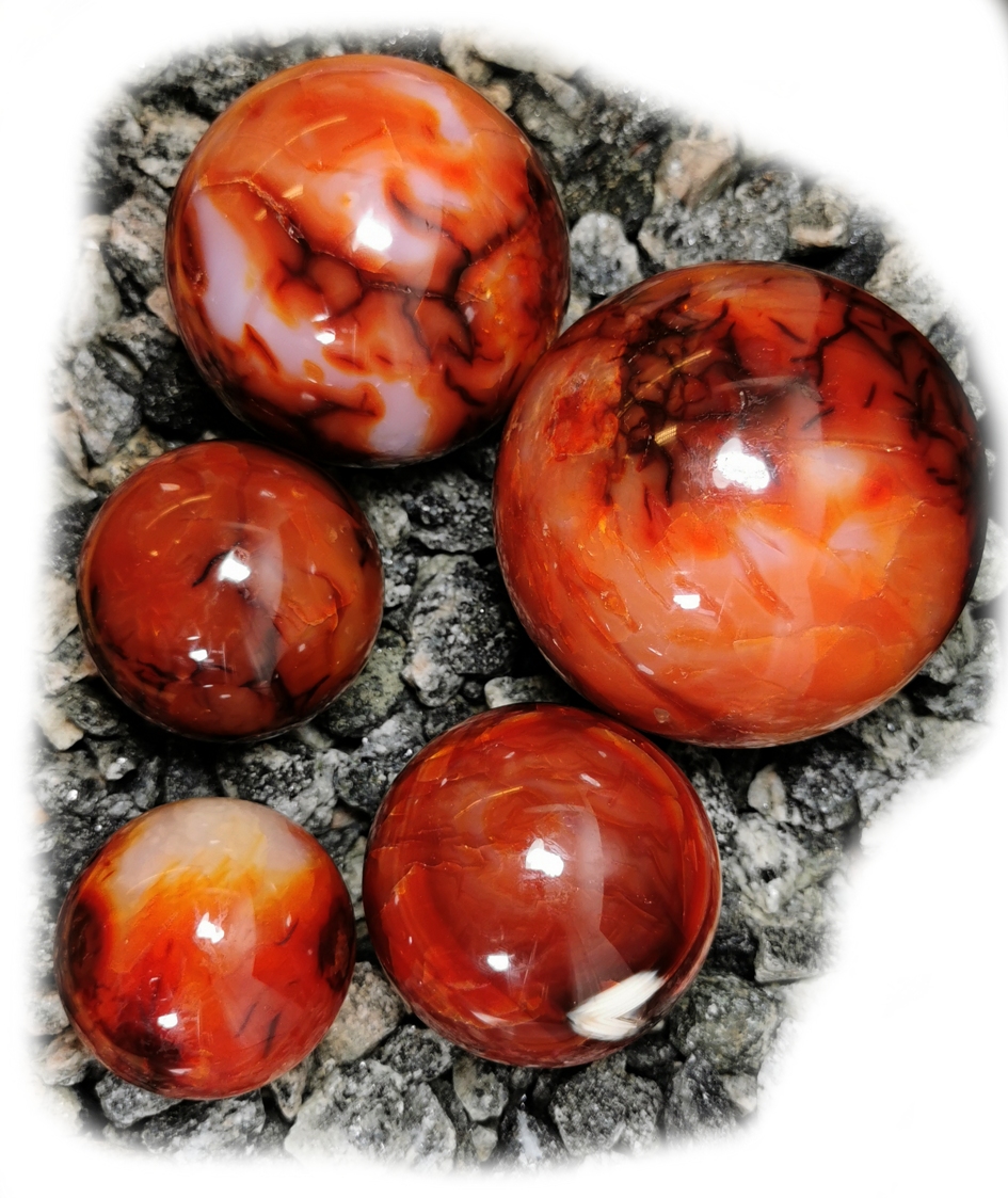Karneol Kula / Klot - 3