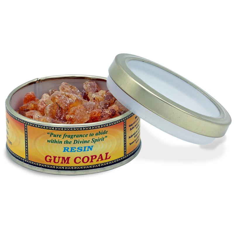 Kåda/Resin rökelse i plåtburk - Gum Copal, 60gram