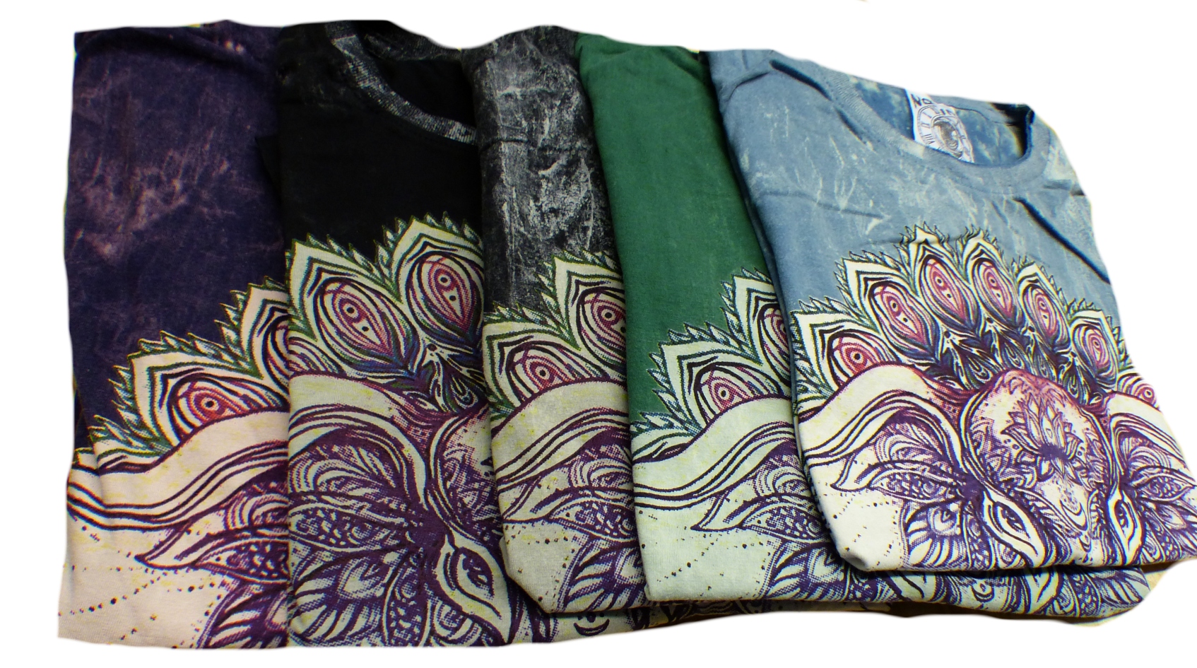 NO TIME T-shirt - Ganesha Chakra Lotus - 3
