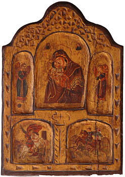 Handmålade Ikon
