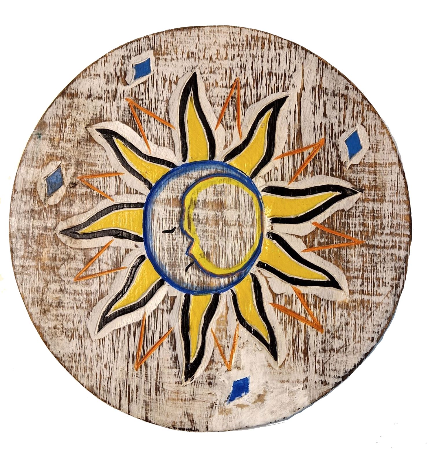Sol och Måne - Väggdekoration