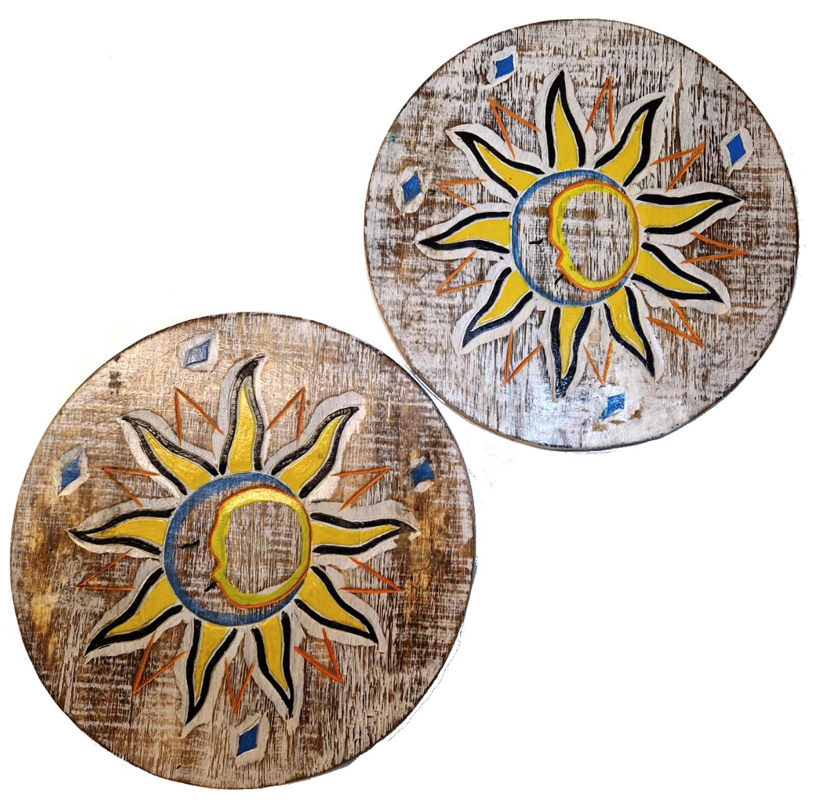 Sol och Måne - Väggdekoration - 2