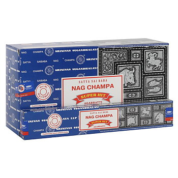 Satya Nag Champa/ Super Hit Rökelse combo paket - 16gm