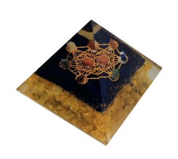 Orgonite Pyramid - Chakra Metatron