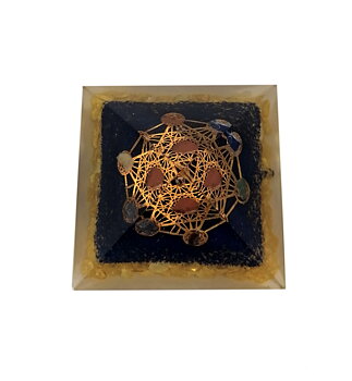 Orgonite Pyramid - Chakra Metatron