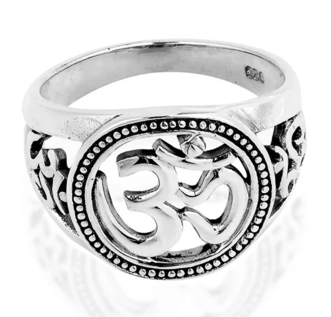 Aum Silver Ring  -3 Aum