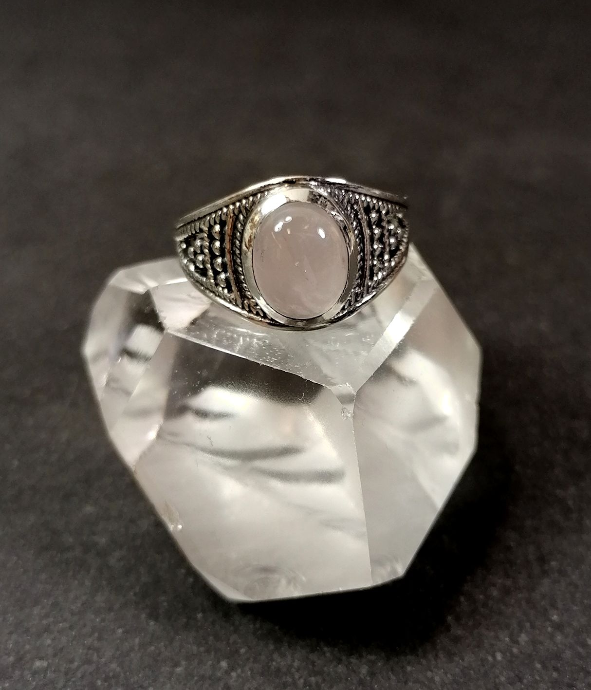 Silverring  - Cabochon i olika stenar - 6