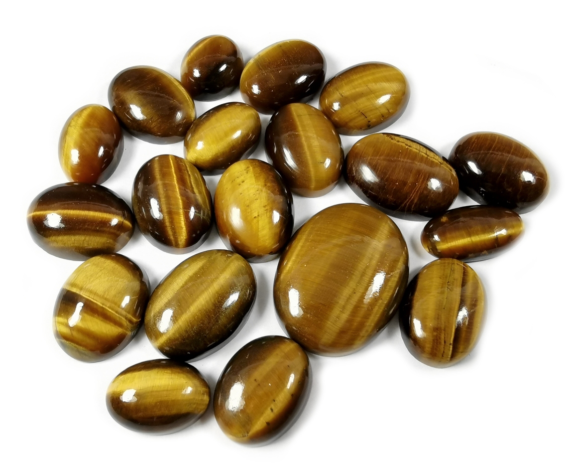 Tigeröga Cabochon - AA kvalitet 