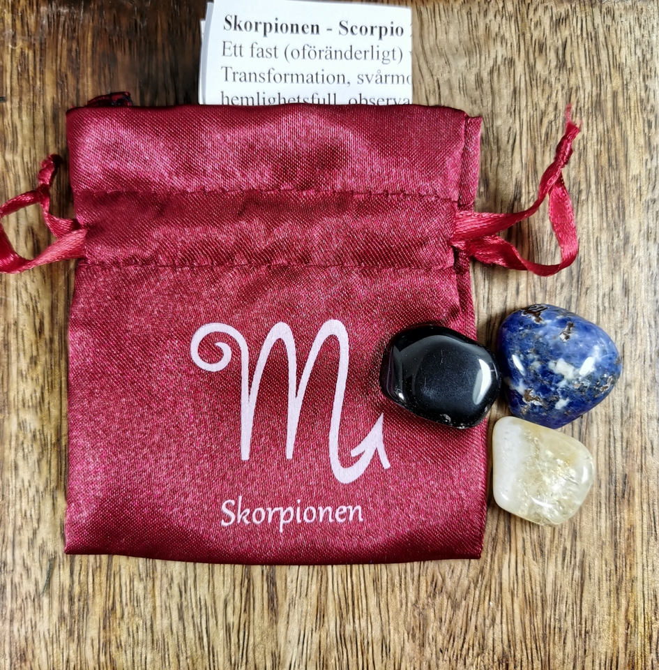 Stjärntecken och Zodiakstenar - Skorpionen