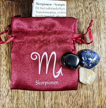Stjärntecken och Zodiakstenar - Skorpionen