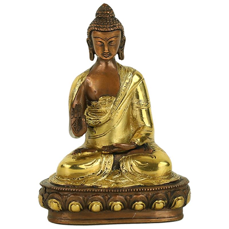 Buddha staty med Mudra - Vitarkamudra