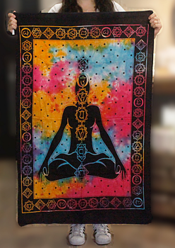 Batik Väggbonad  - Chakra Buddha