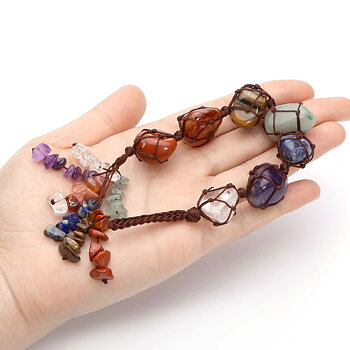 Chakra  hänge med Dangels, 7 olika färgar