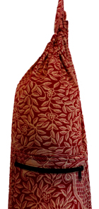 Yogamatta Väska - Asien Blommor - 4