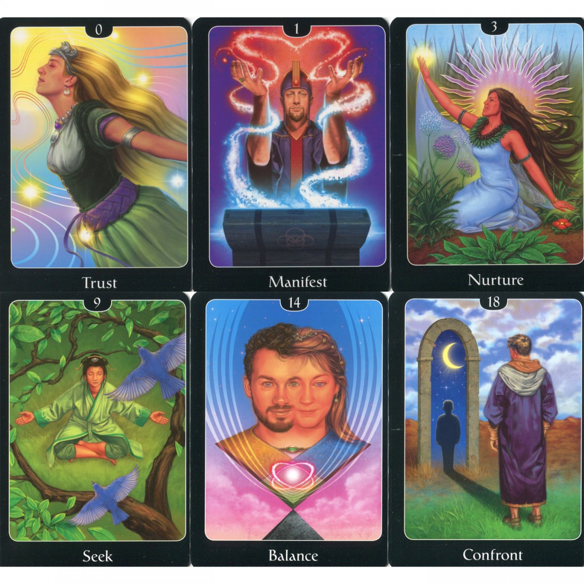  The Psychic Tarot Oracle Deck , John Holland  - på Engelska - 2