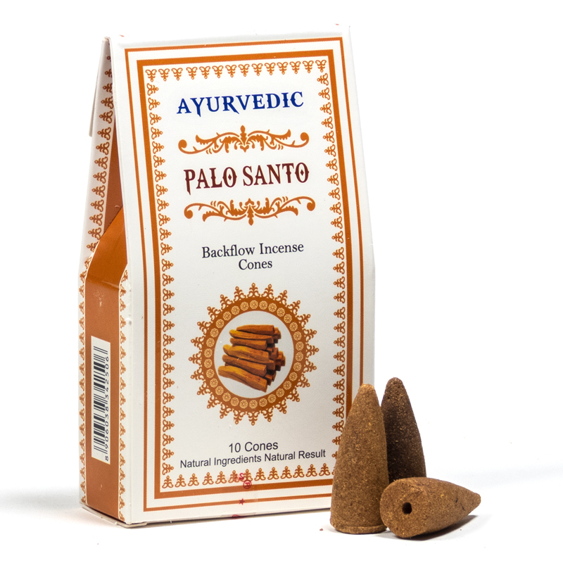 Ayurvedisk backflow koner -  Palo Santo