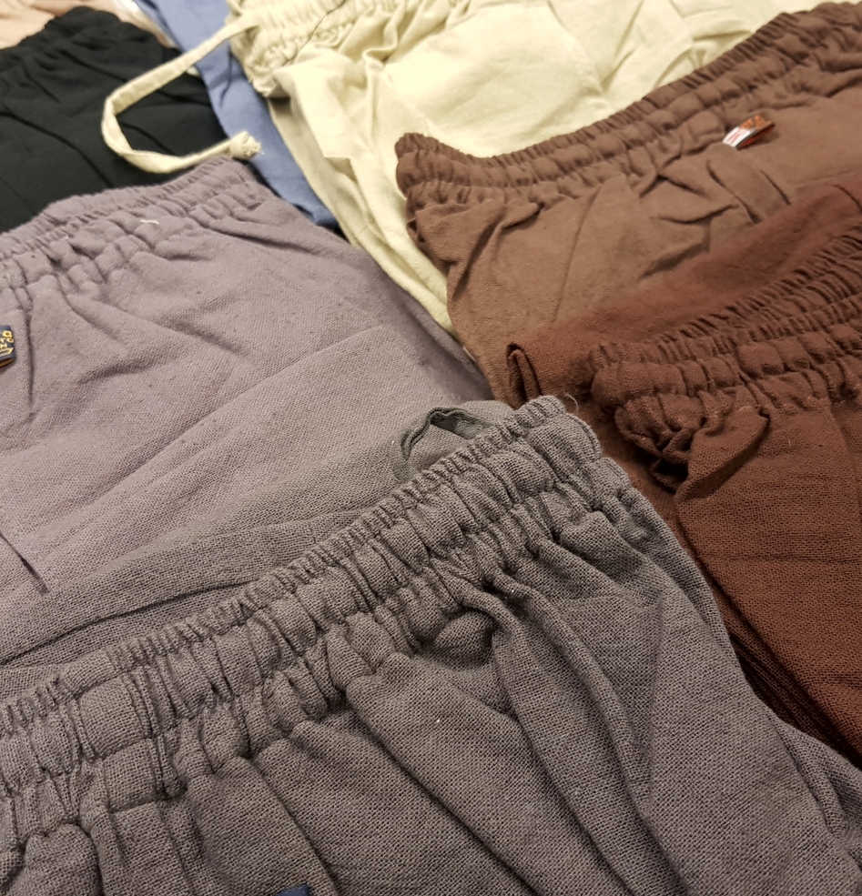 Yoga / Budo Byxor  - Stone Wash Look -0 - BIG - 4